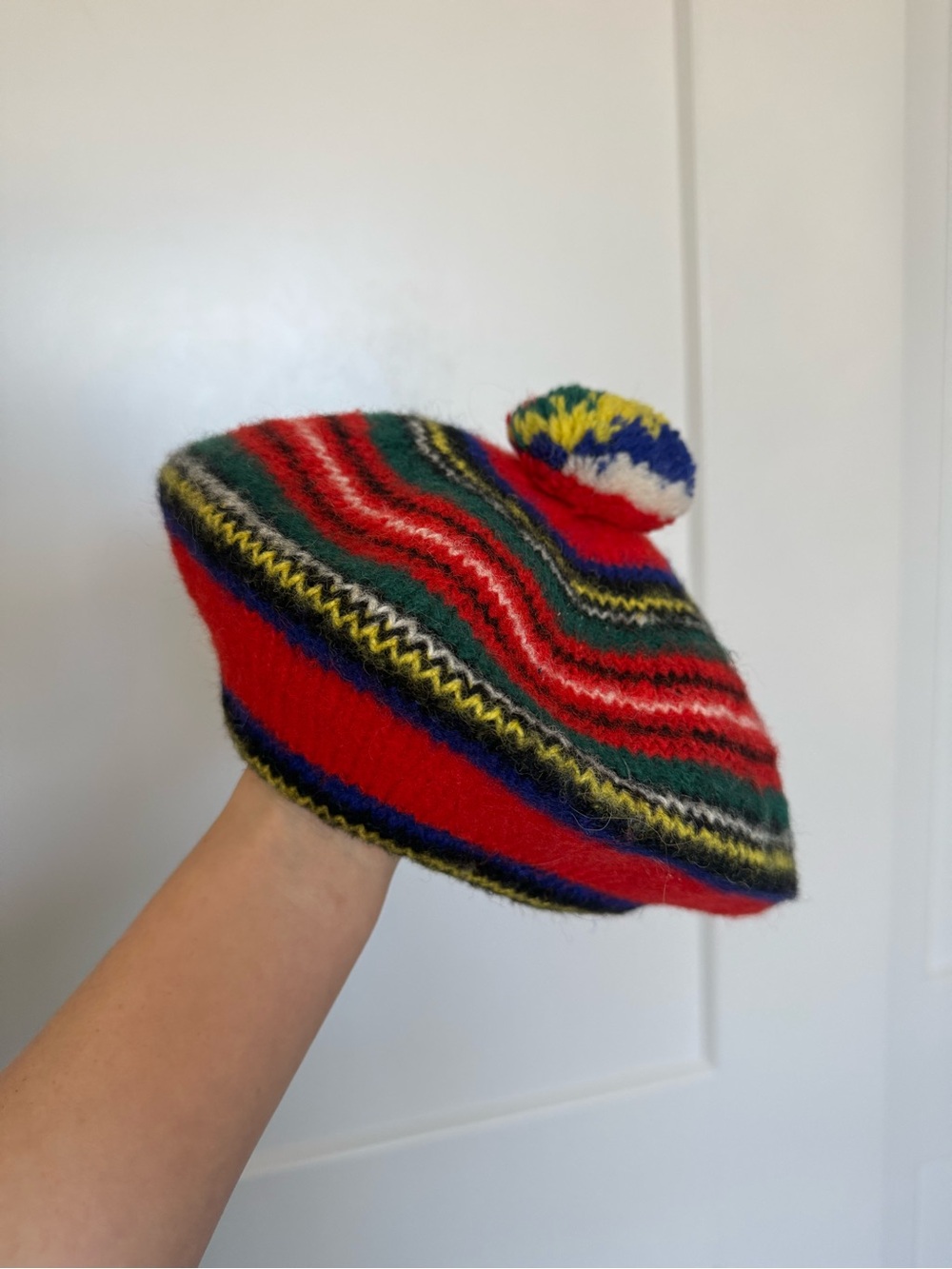 LL Bean Wool Beret Vintage